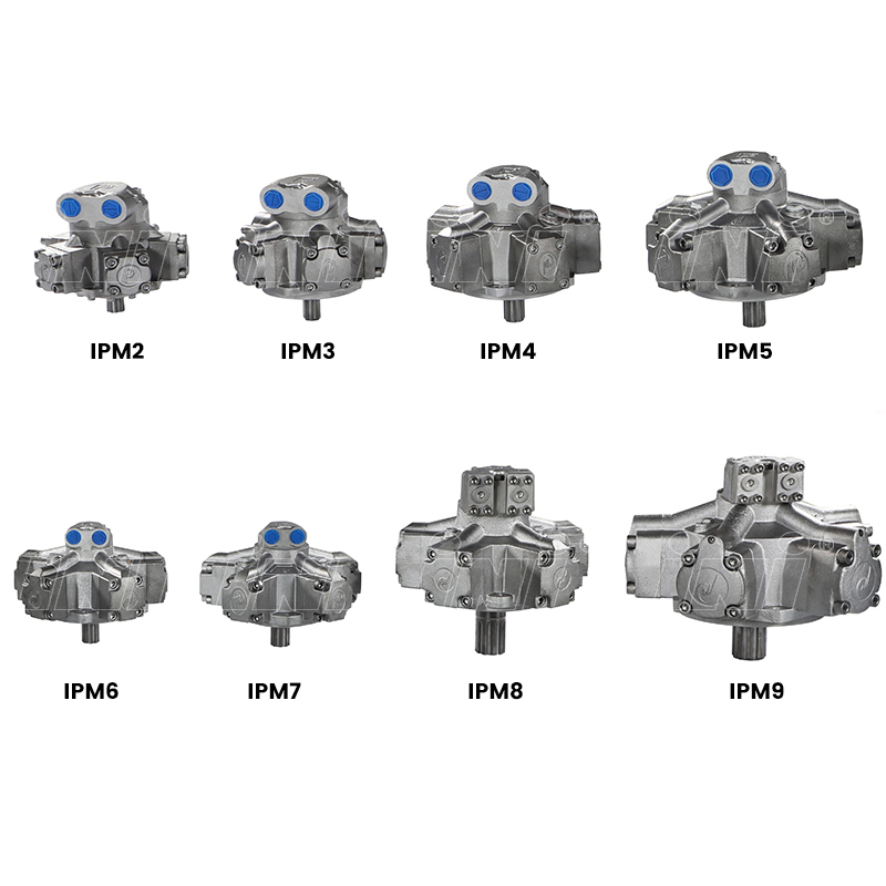 IPM Serisi Hidrolik Motorlar (Değiştirilebilir İtalyan Intermot motor)